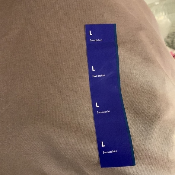 Joy Lab Sweatshirt  Women's French Terry Tie-Dye Pullover large NWOT two tones - Picture 2 of 13